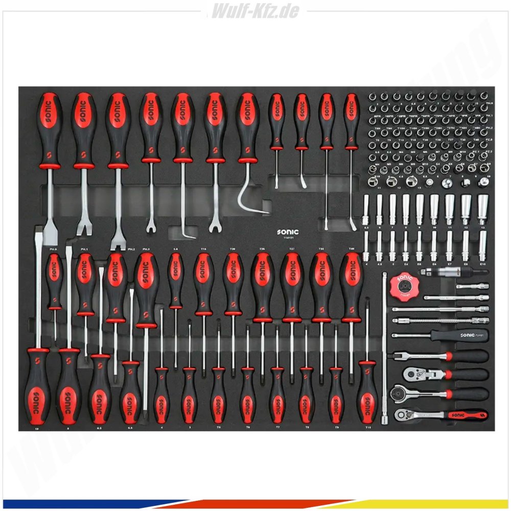 Sonic gefüllter Werkstattwagen NEXT S12XD HEAVY DUTY / 723-​tlg.